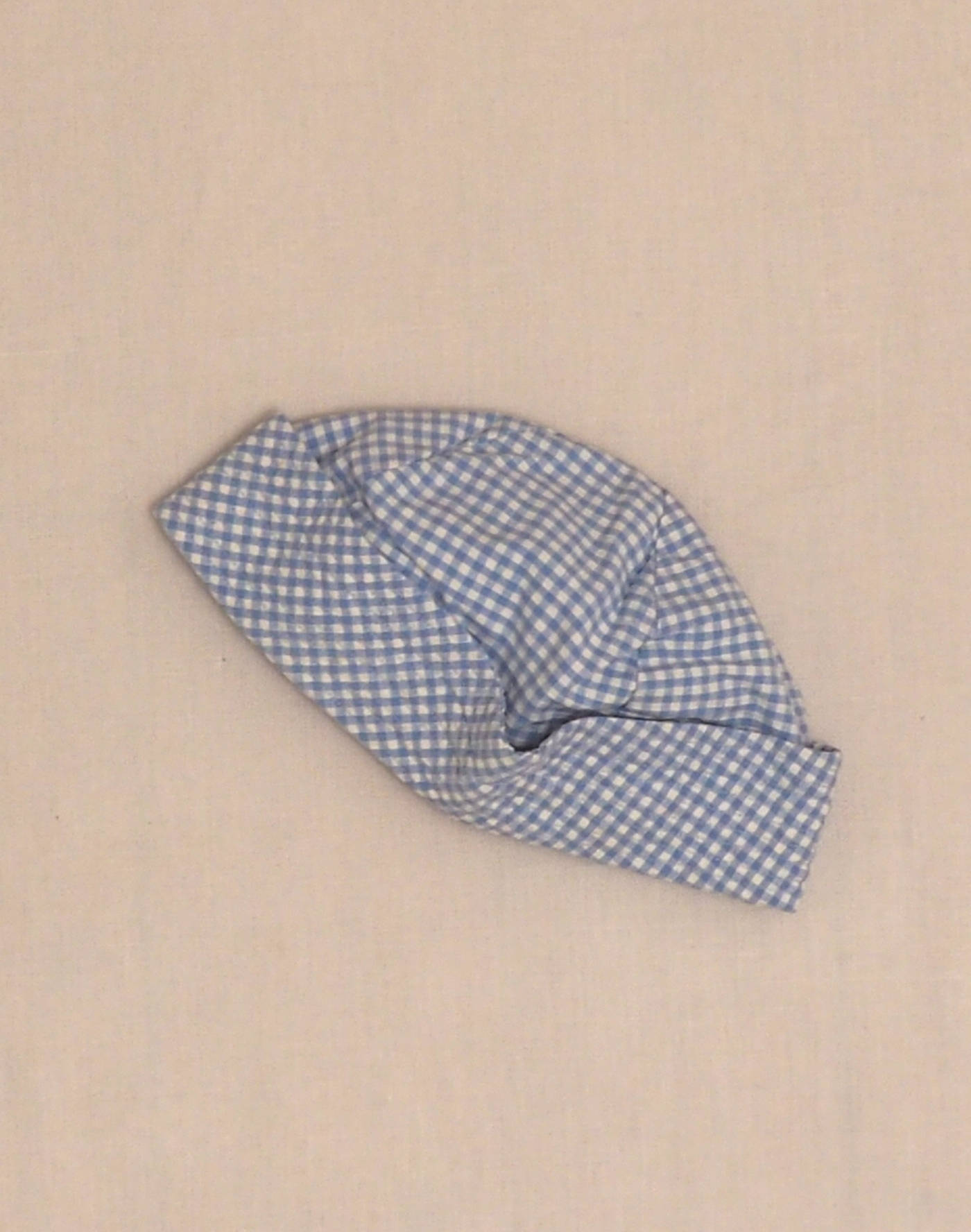 Gingham hat