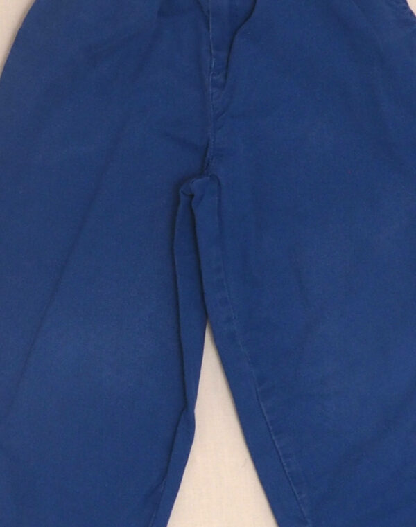 Pantalon bleu Klein