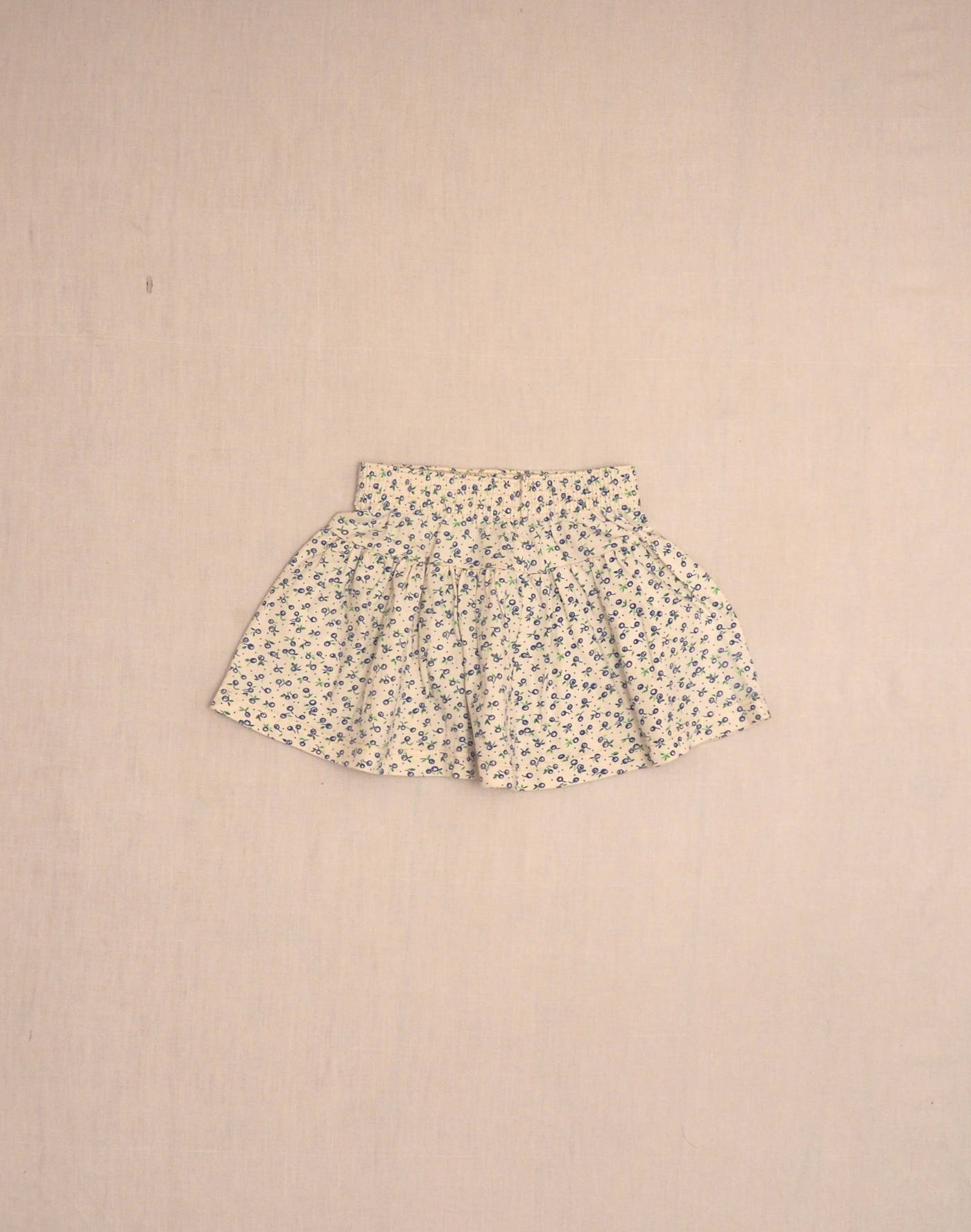 Jupe fleurie en jersey