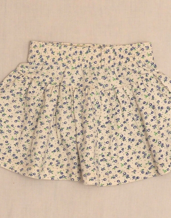 Jupe fleurie en jersey