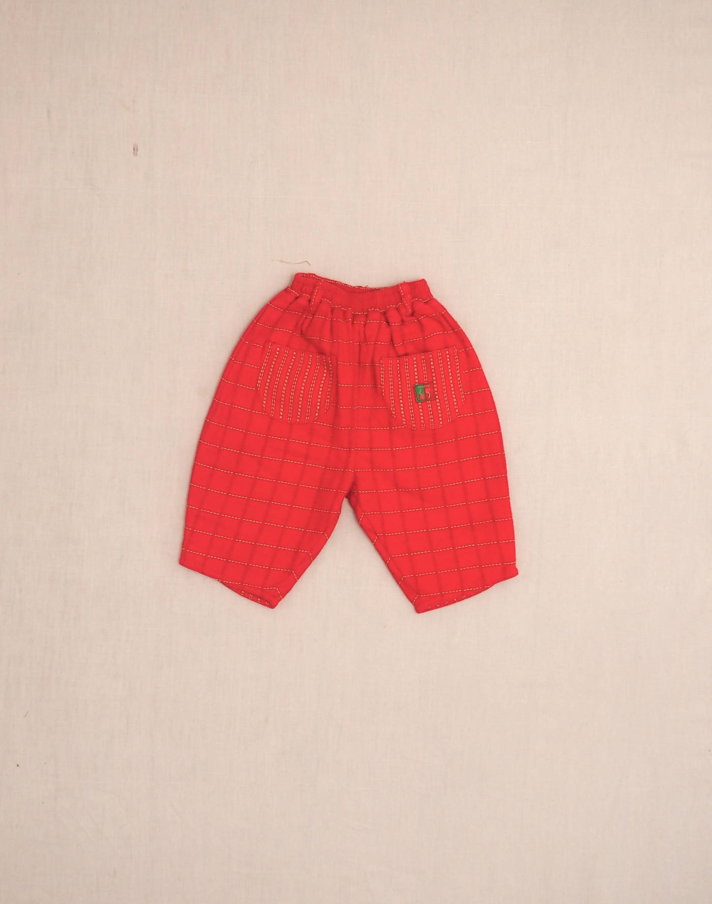 Embroidered lined pants