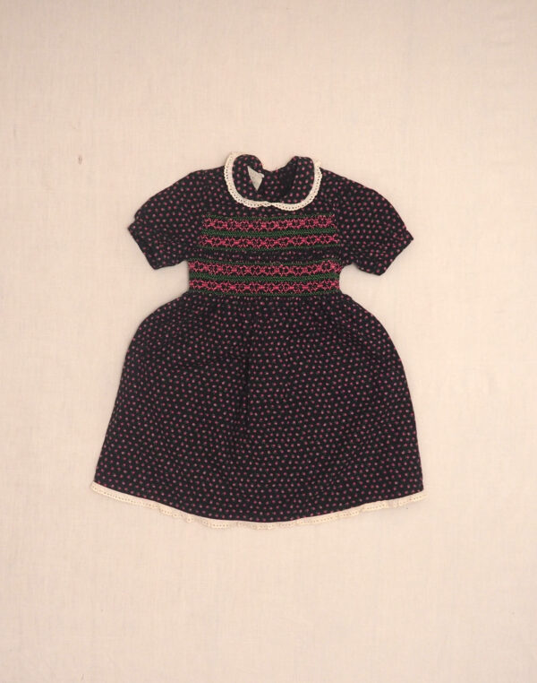 Robe à smock imprimée