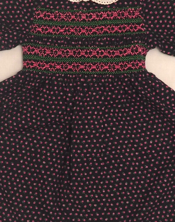 Robe à smock imprimée