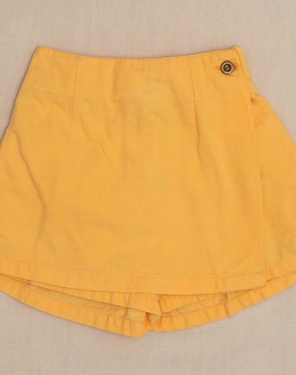 Jupe culotte jaune