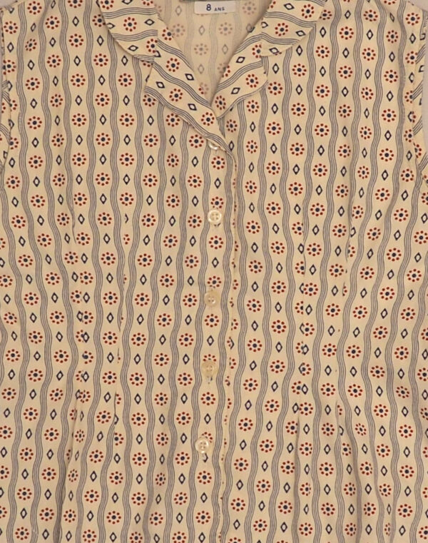 Blouse à motifs 8 ans
