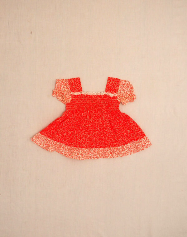 Robe fleurie 1970