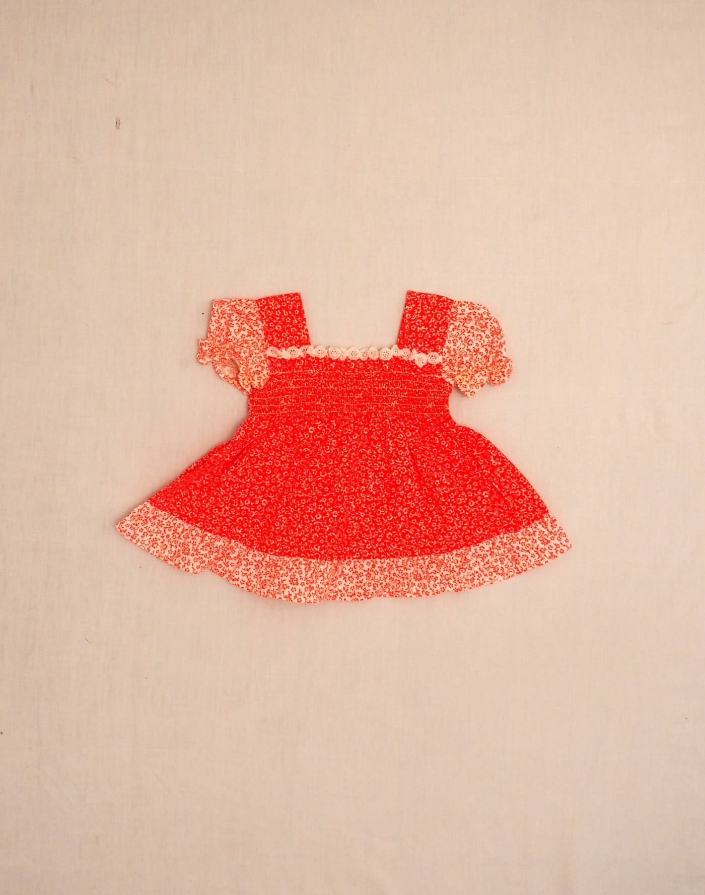 Robe fleurie 1970
