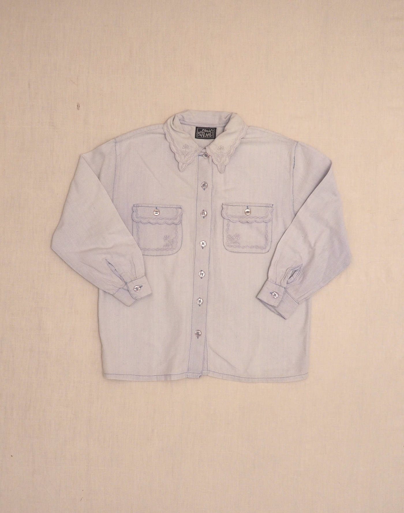 Chemise brodée 6 ans