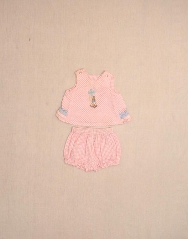 Ensemble vichy rose
