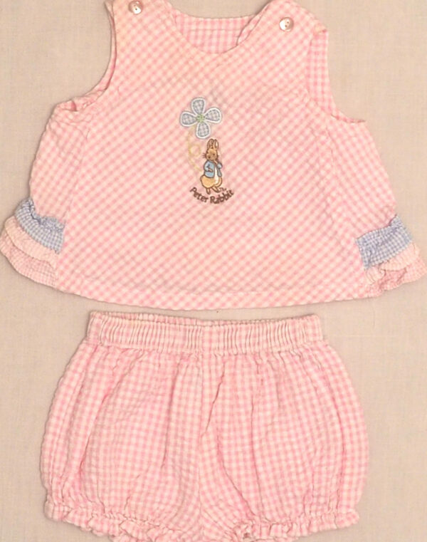 Ensemble vichy rose