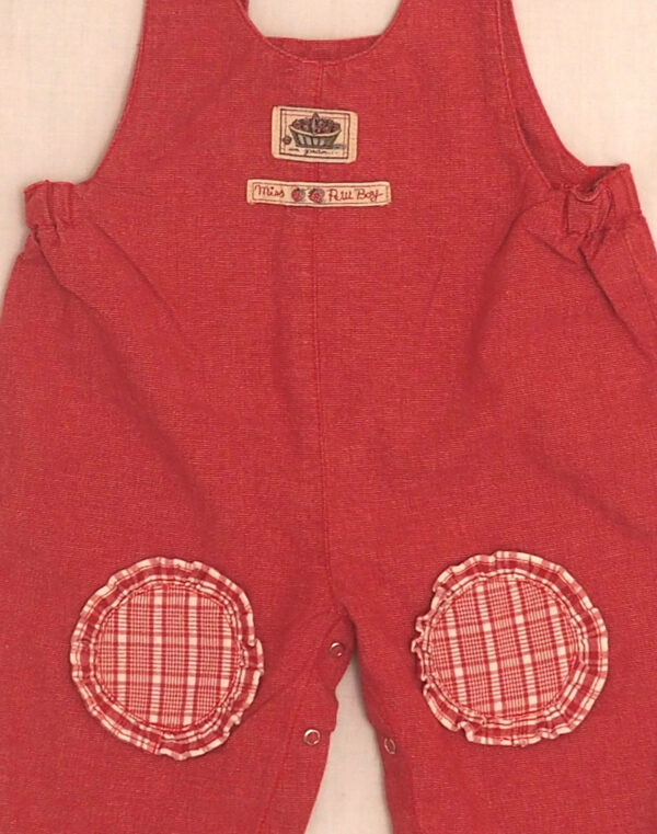Salopette à appliqué