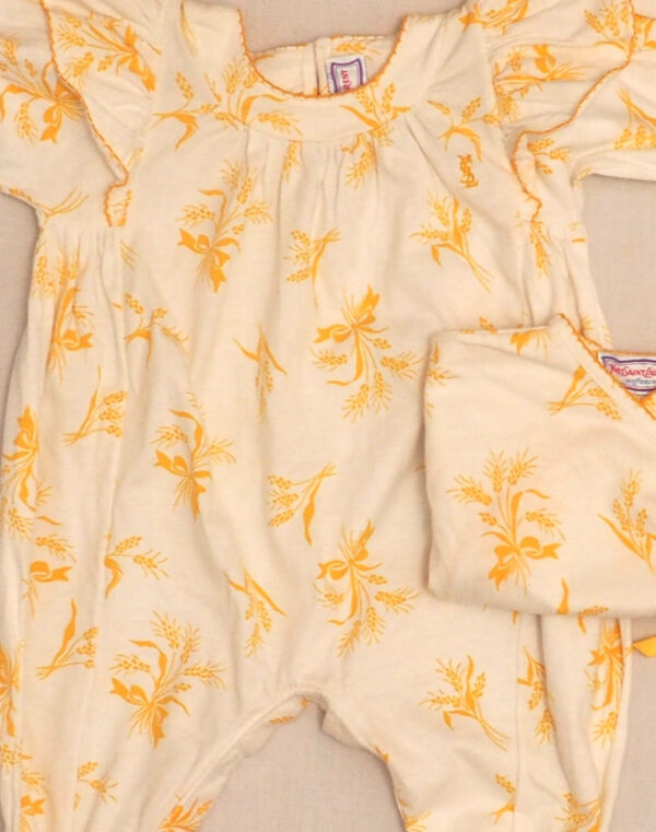 Yves Saint Laurent pyjama & wrap set