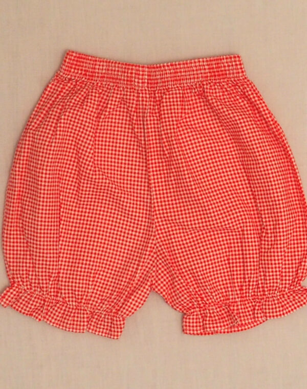 Gingham bloomer