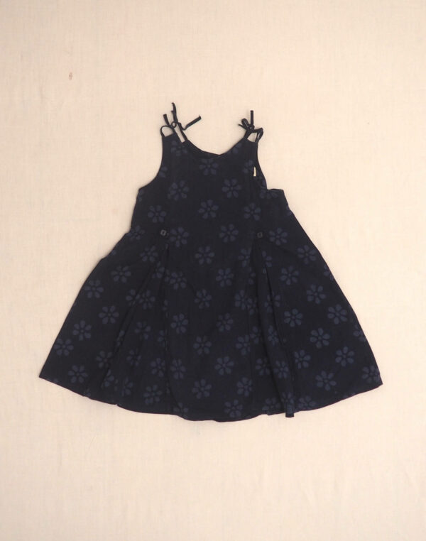 Indigo floral dress