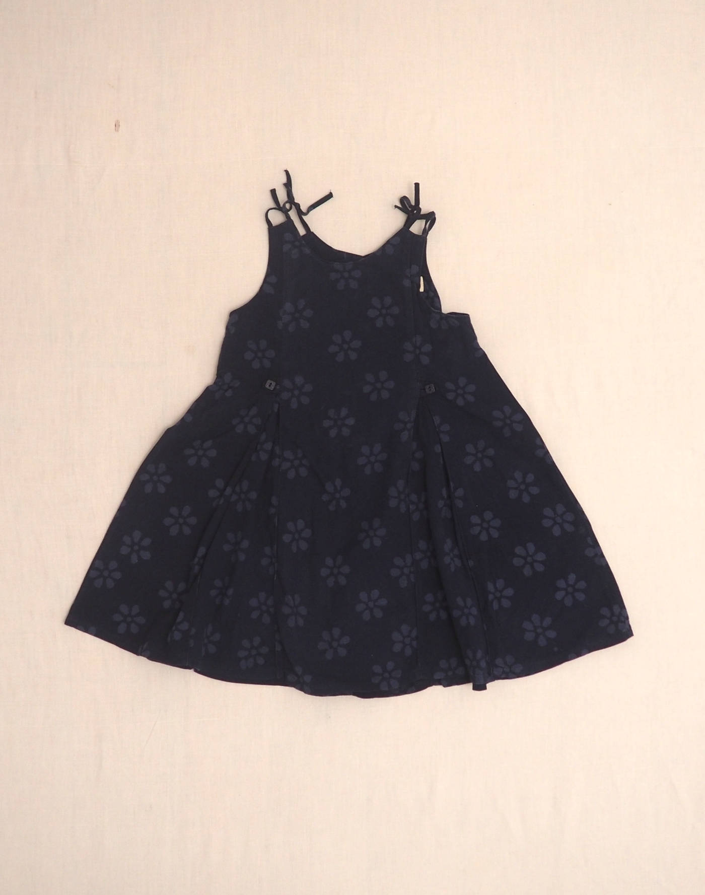 Indigo floral dress