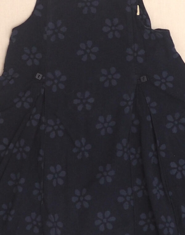 Indigo floral dress