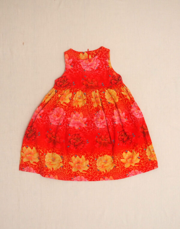 Kenzo Jungle floral velvet dress