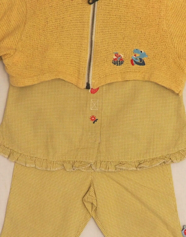 Gingham set & bolero