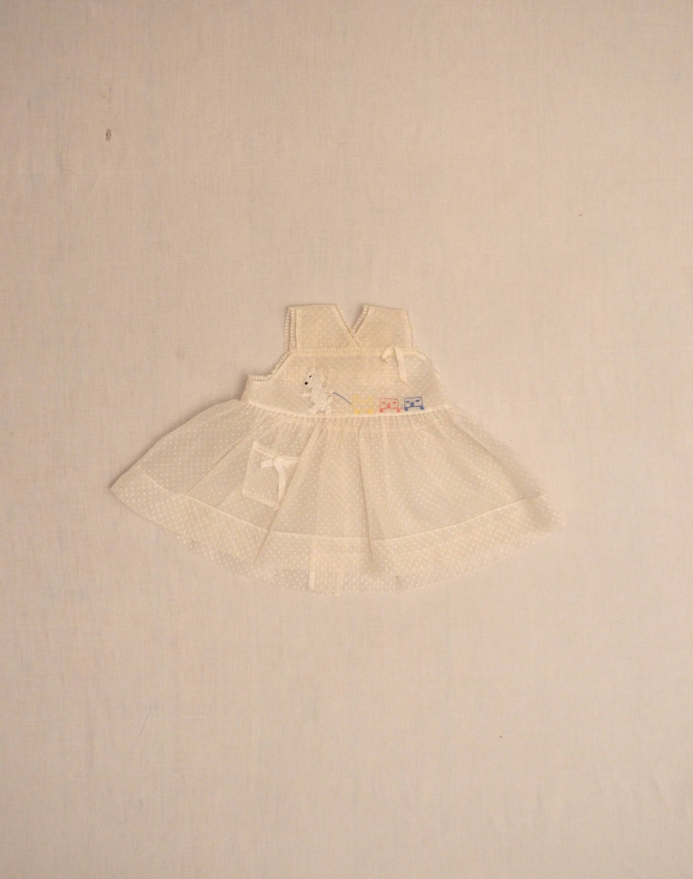 Plumetis teddy bear blouse 1950