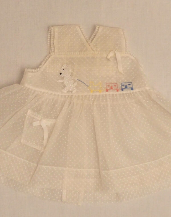 Plumetis teddy bear blouse 1950