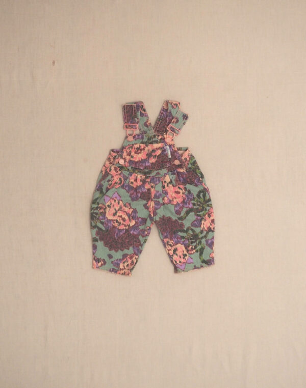 Floral overalls