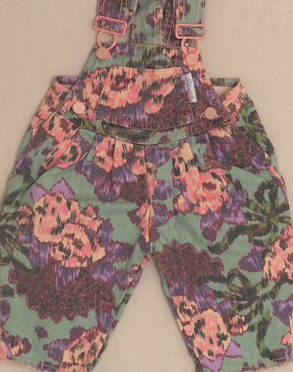 Floral overalls