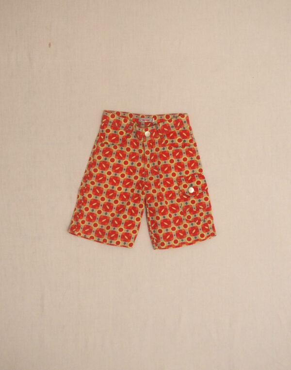 Printed Bermuda shorts