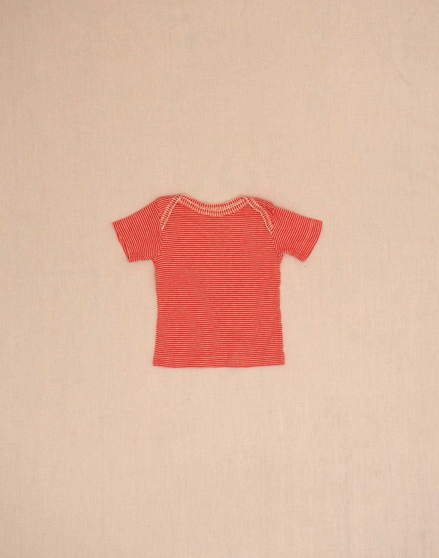 Petit Bateau red short-sleeved T-shirt