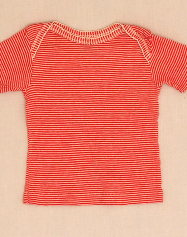 Petit Bateau red short-sleeved T-shirt