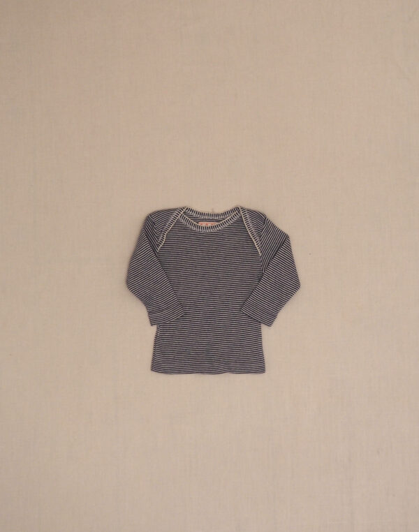 Petit Bateau navy long-sleeved T-shirt