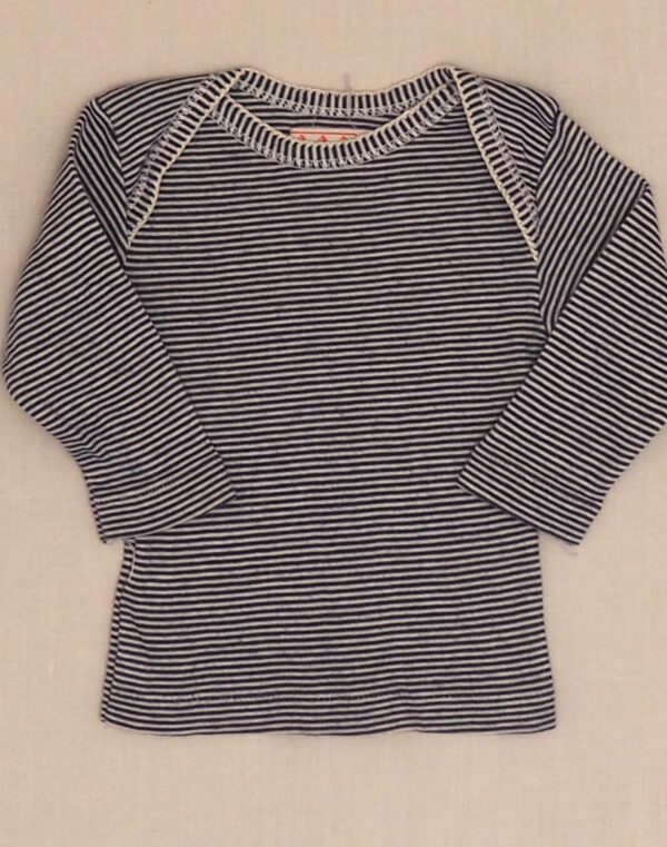 Petit Bateau navy long-sleeved T-shirt