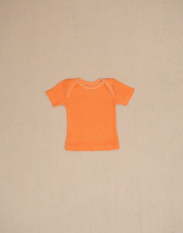 Petit Bateau orange short-sleeved T-shirt