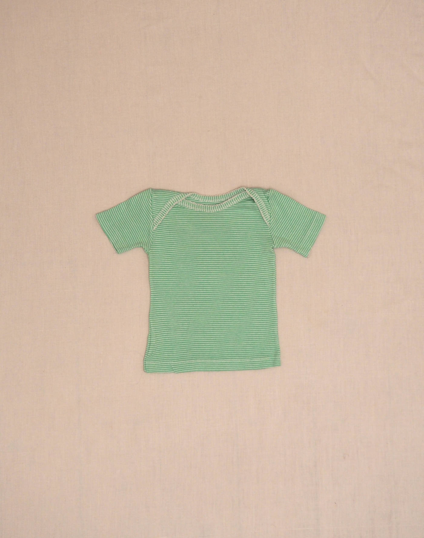Petit Bateau green short-sleeved T-shirt
