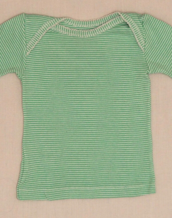 Petit Bateau green short-sleeved T-shirt