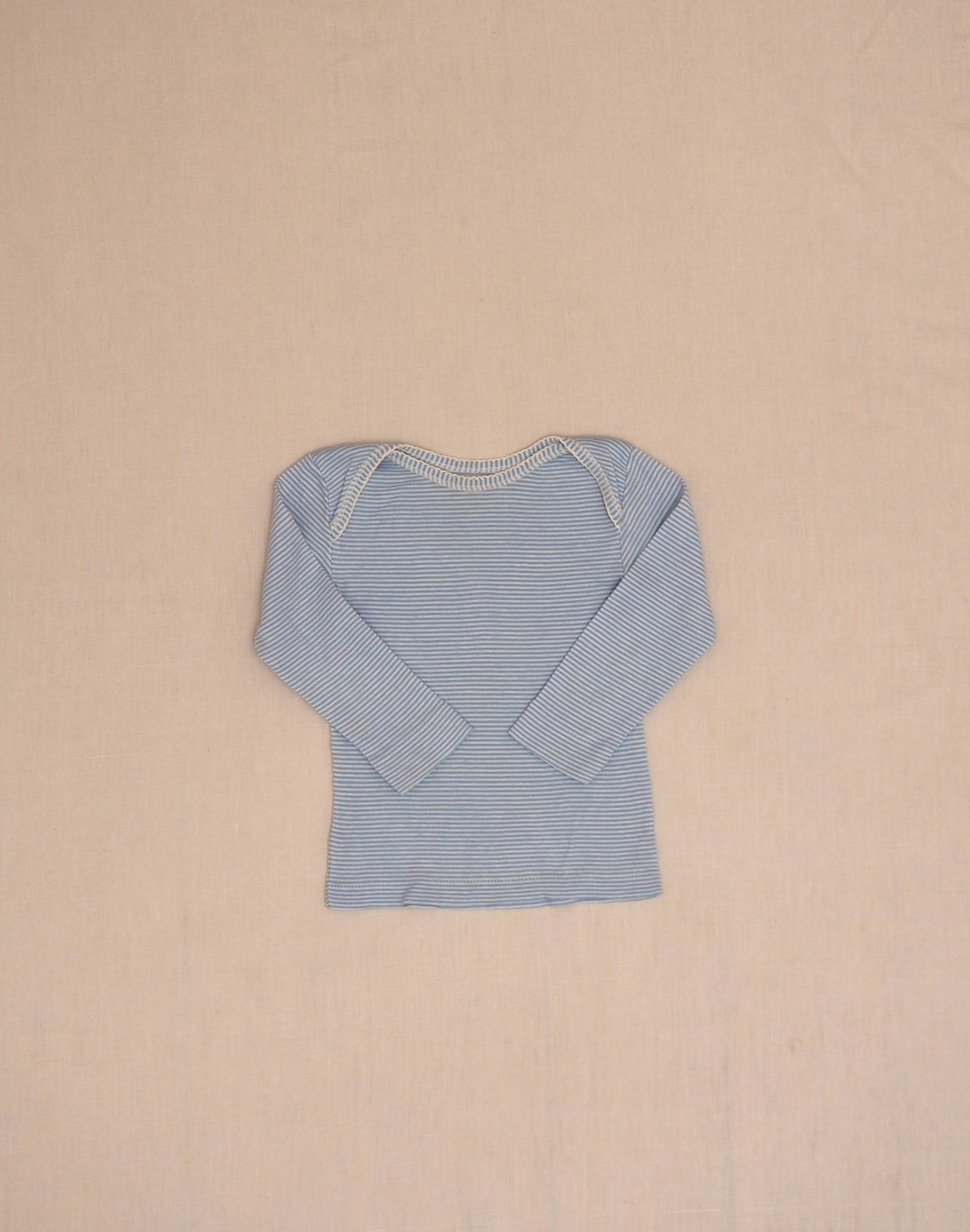 Petit Bateau blue long-sleeved T-shirt