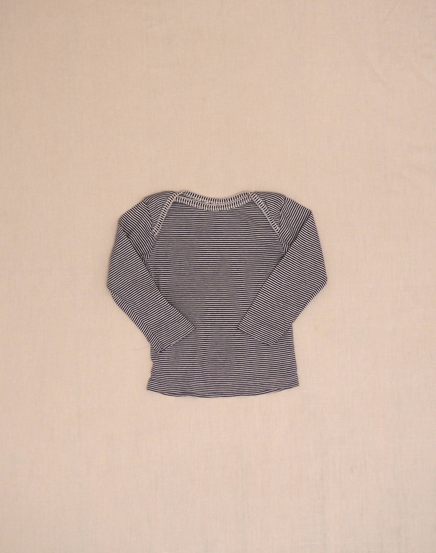 Petit Bateau navy long-sleeved T-shirt