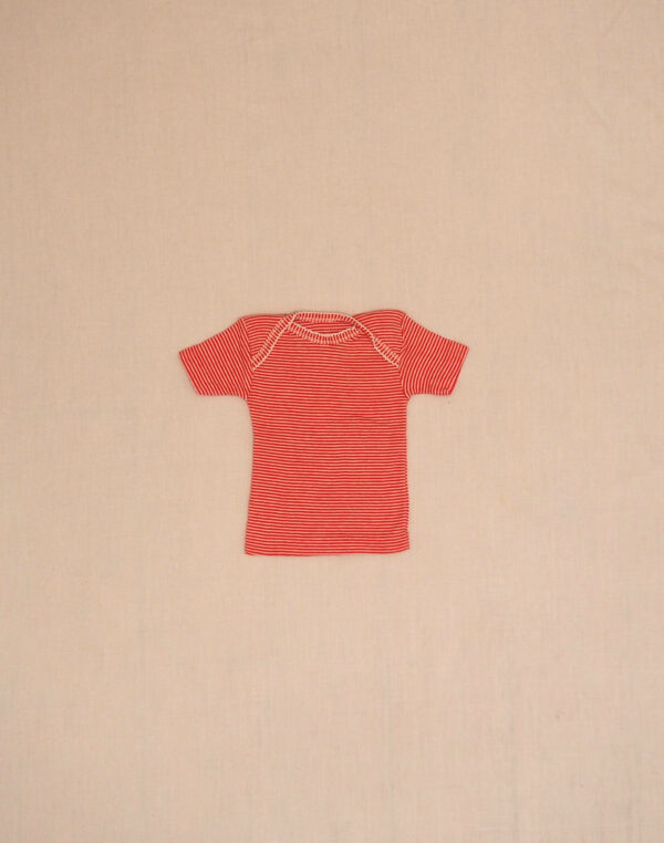 Petit Bateau red short-sleeved T-shirt