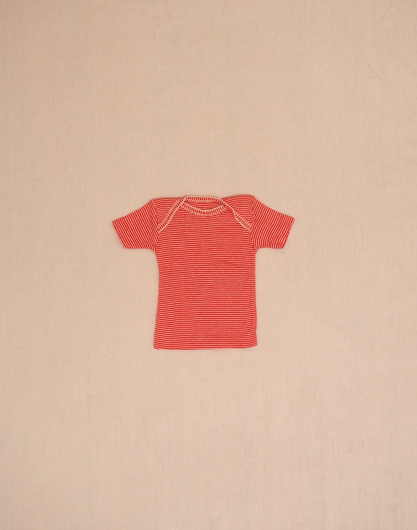 Petit Bateau red short-sleeved T-shirt