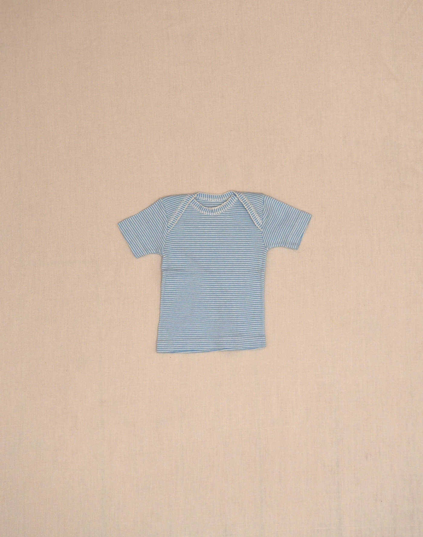 Petit Bateau blue short-sleeved T-shirt