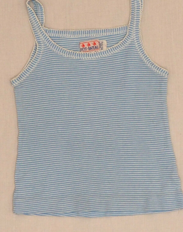 Petit Bateau blue tank top
