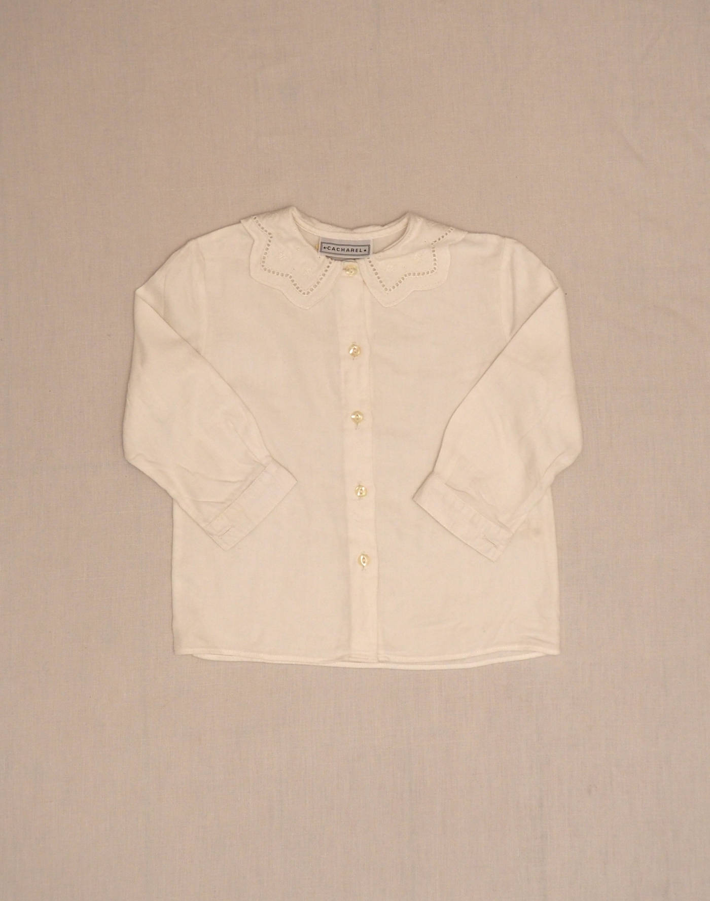 Cacharel lace collar shirt