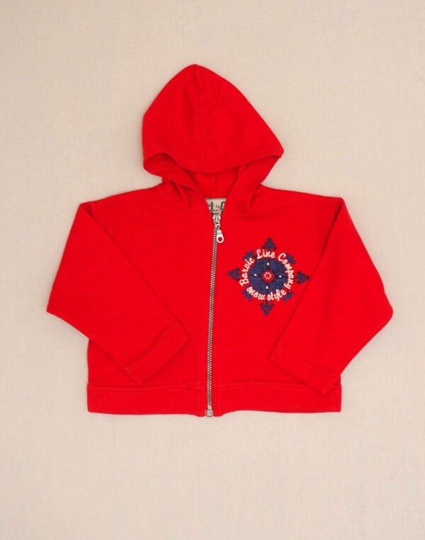 90s hooded cardigan