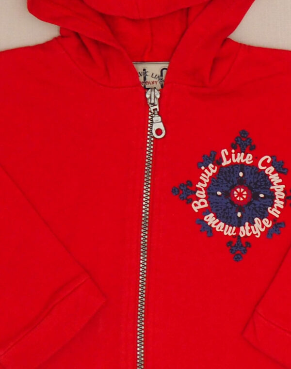90s hooded cardigan