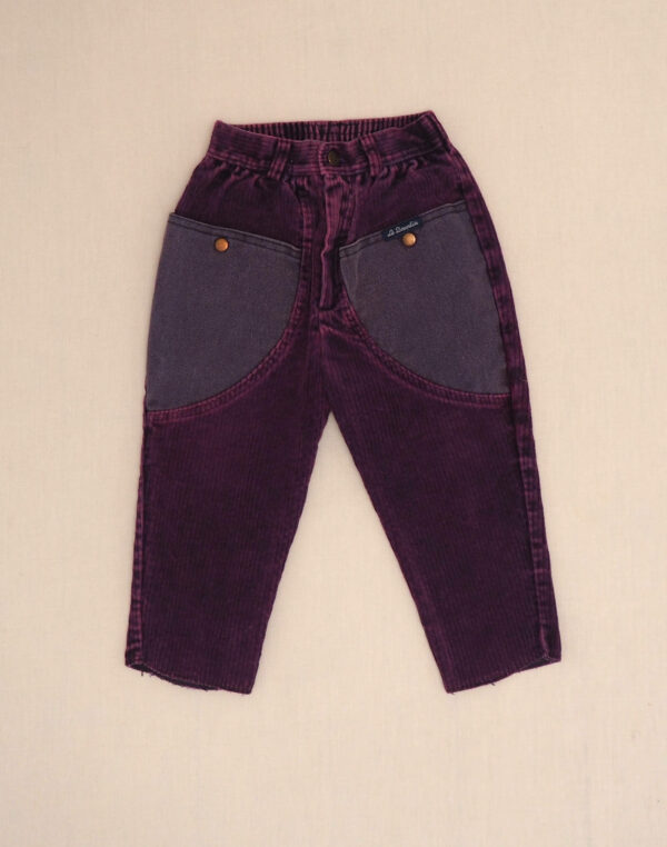 Purple corduroy pants
