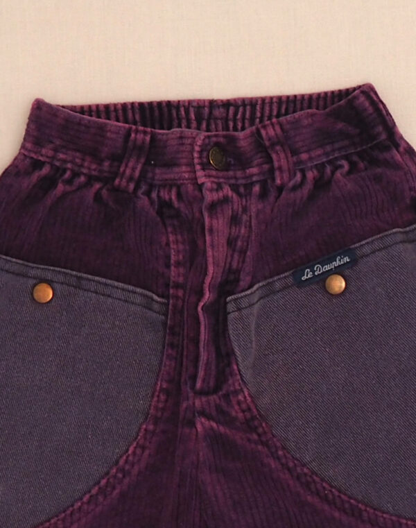 Purple corduroy pants