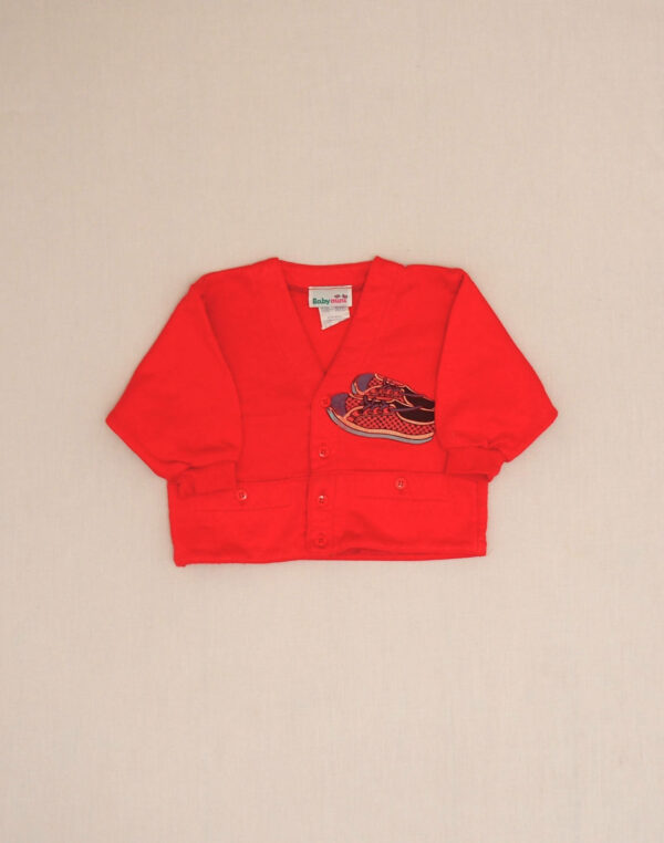 Cardigan jersey shoes