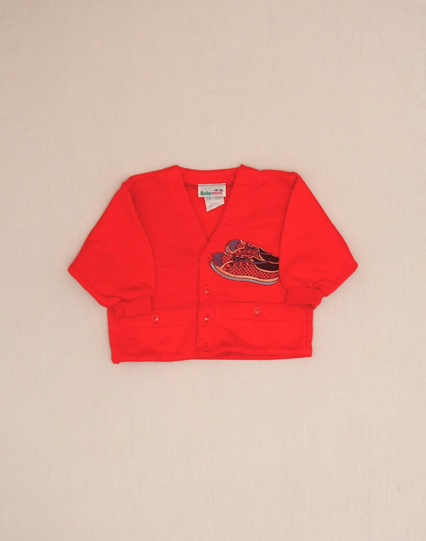 Cardigan jersey shoes
