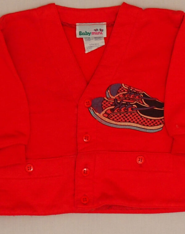 Cardigan jersey shoes