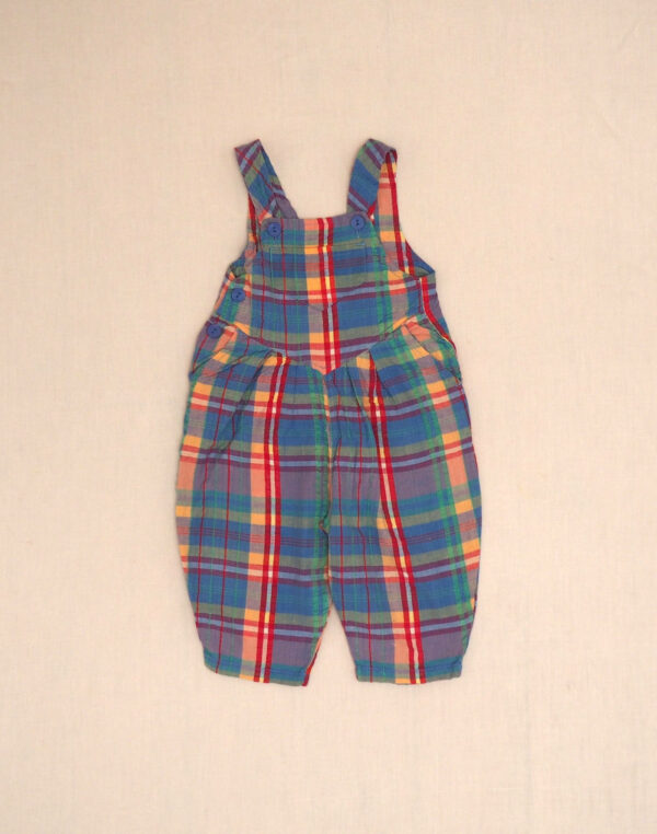 Madras overalls Petit Bateau 1970