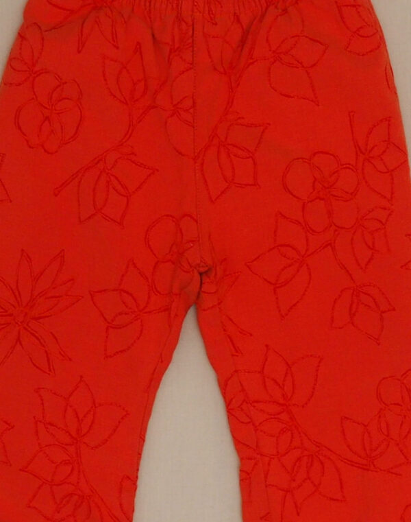 Embroidered lined pants
